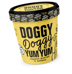Doggy Doggy Yum Yum Peanut Butter & Banana Iced Treat