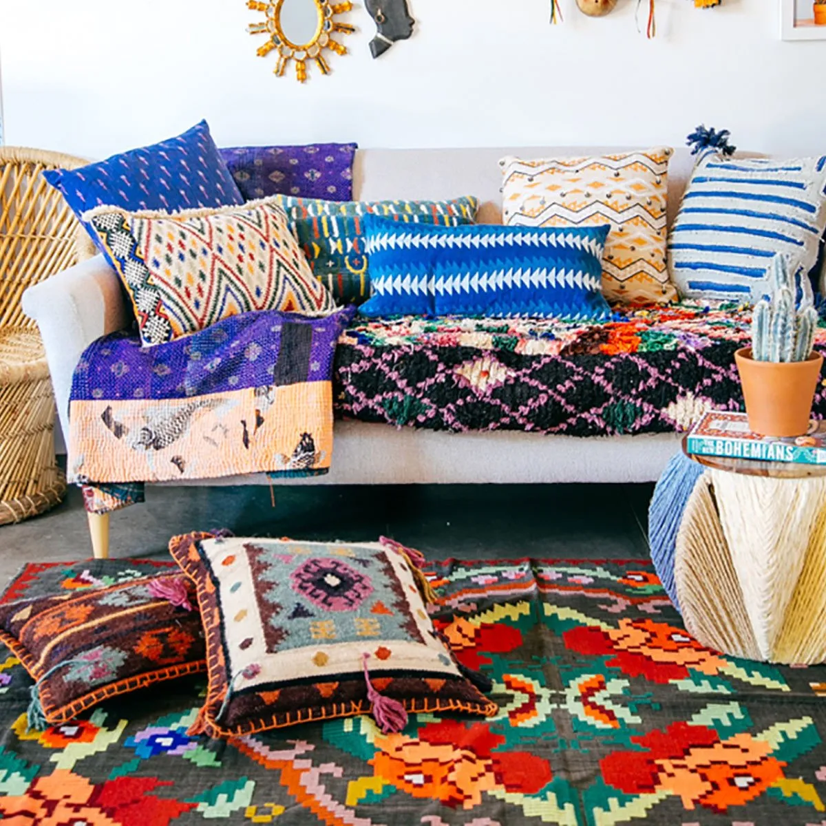 En Route Pillow by Justina Blakeney® X Loloi