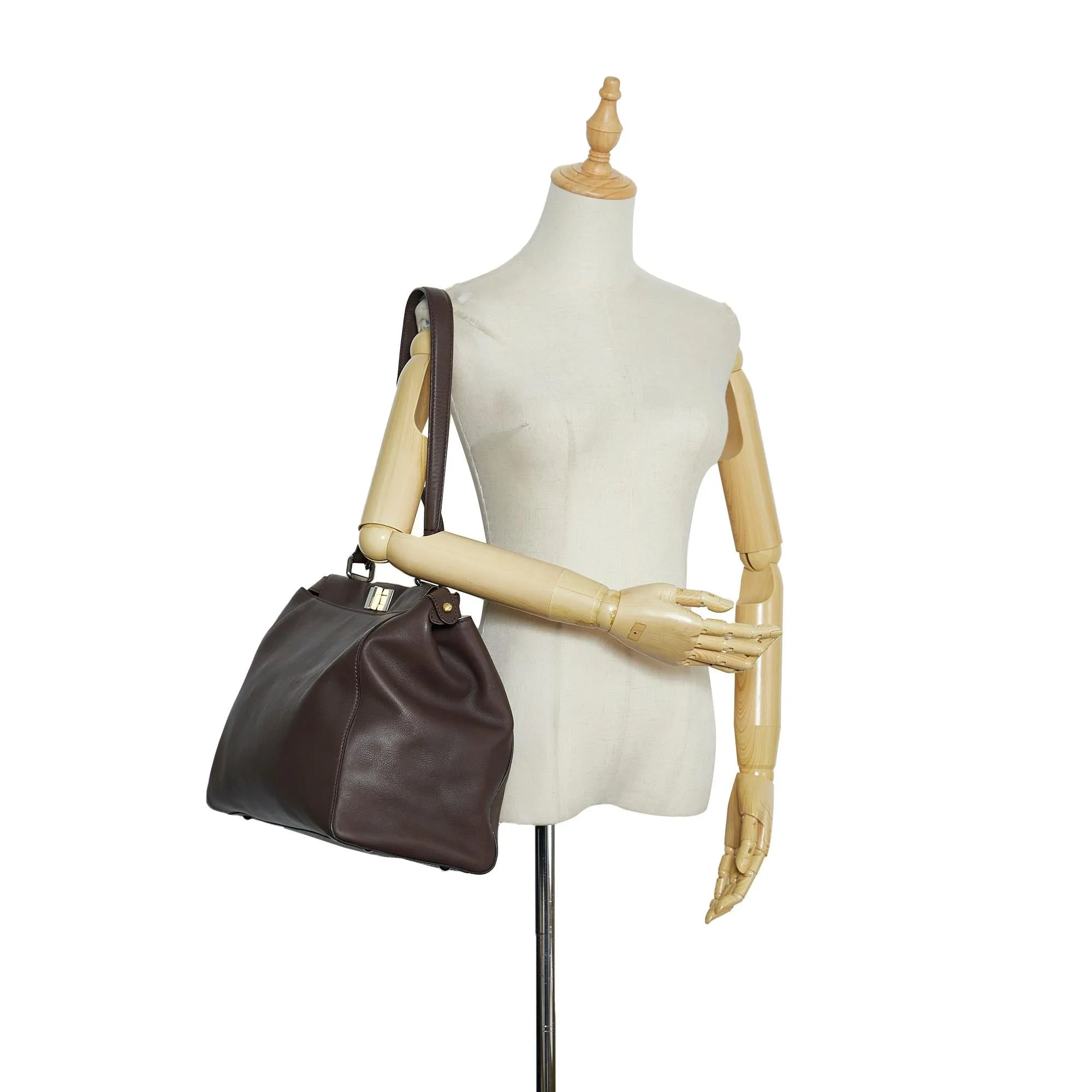 Fendi Large Peekaboo Satchel (SHG-ImdwIe)