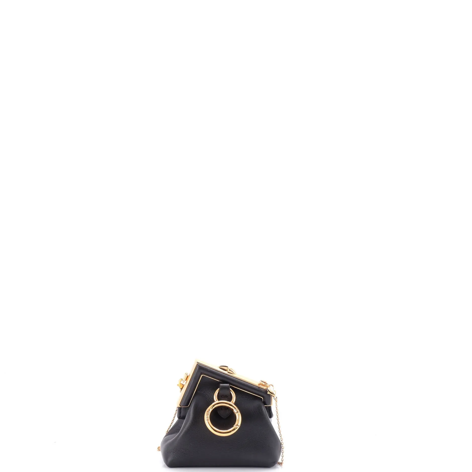 First Charm Crossbody Bag Leather Nano
