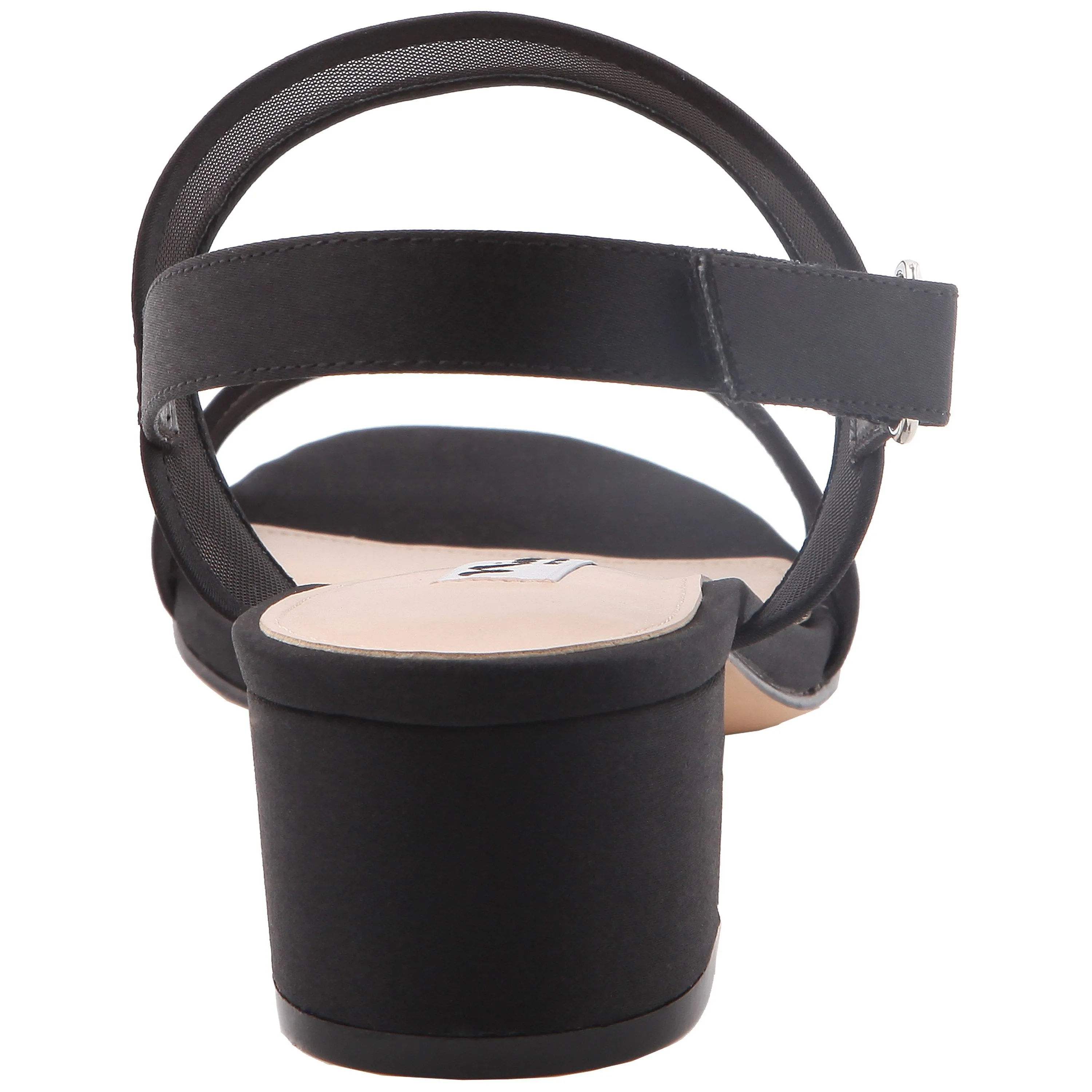 GANICE-BLACK LUSTER SATIN MESH