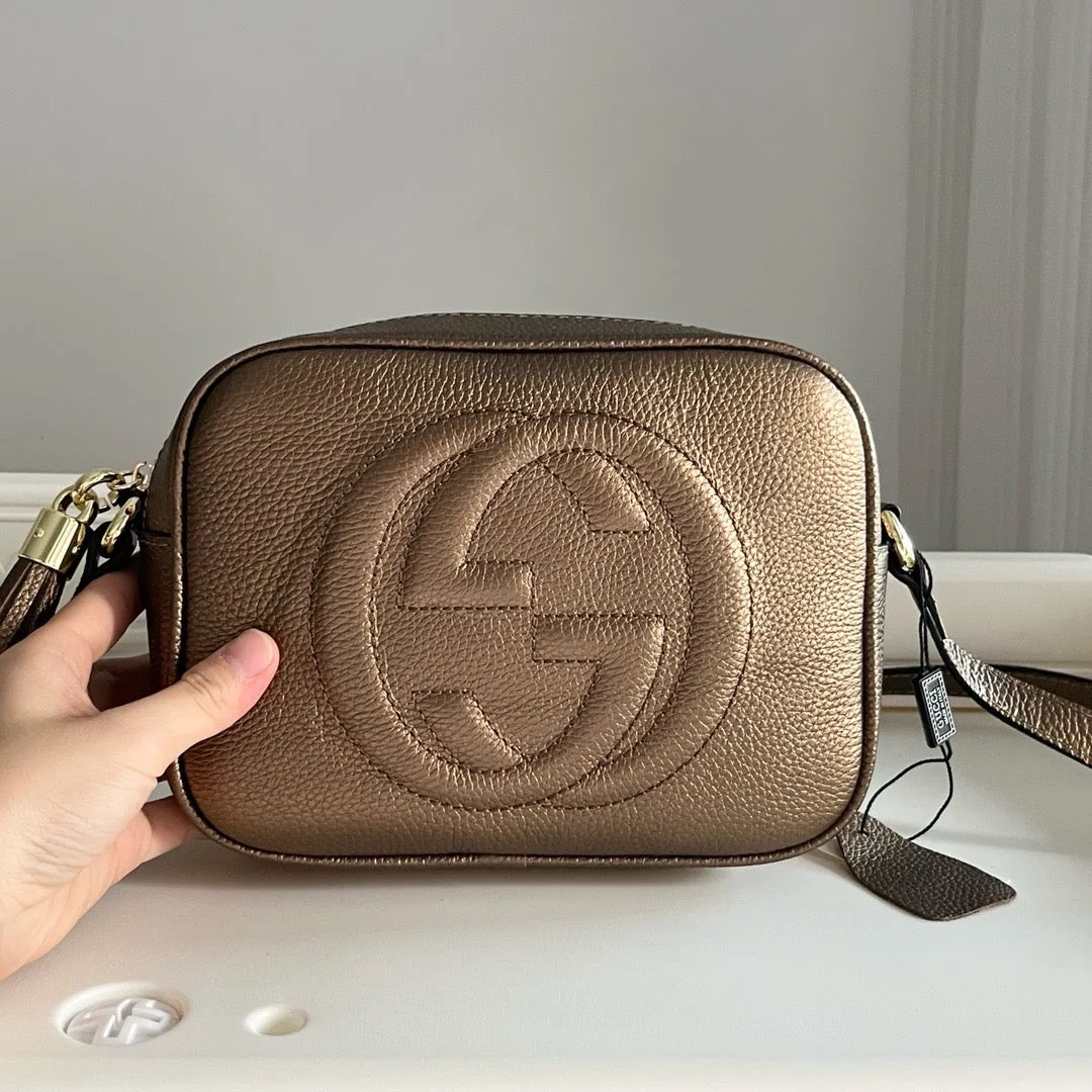 GC675 GG Disco Soho Shoulder Bag / 8.3x5.9x2.7inch
