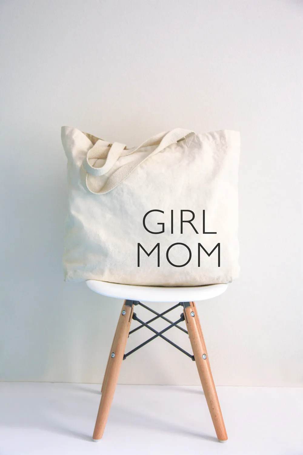 Girl Mom Tote Bag