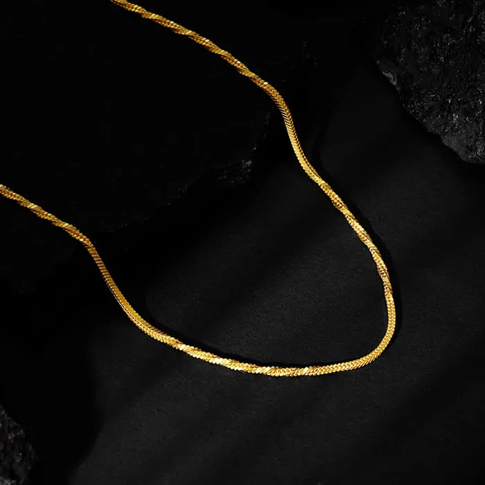 Golden Charismatic Chain For Him