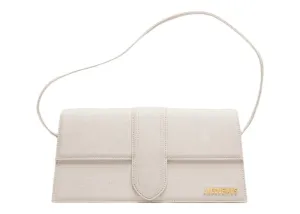 Jacquemus Le Bambino Long Flap Bag Light Greige