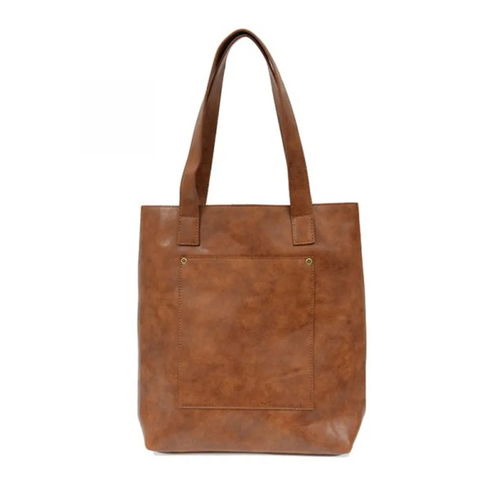 JOY SUSAN CHARLIE TOTE BAG SADDLE