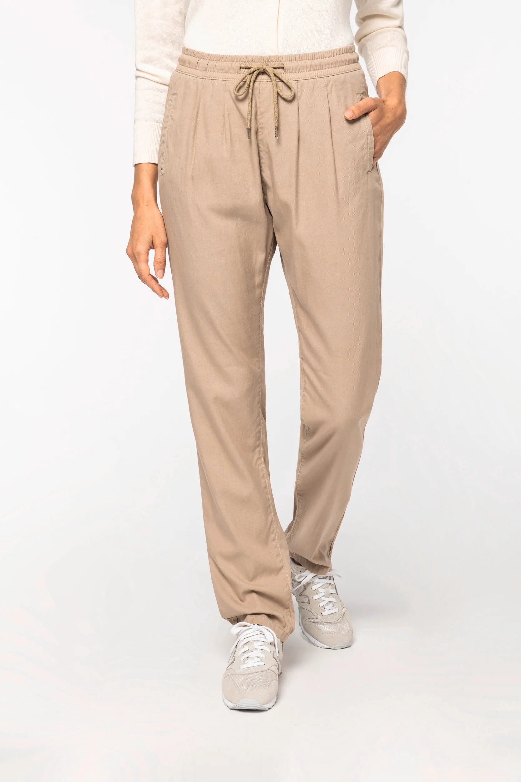 Ladies’ Trousers With Lyocell Tencel - 190gsm - NS724
