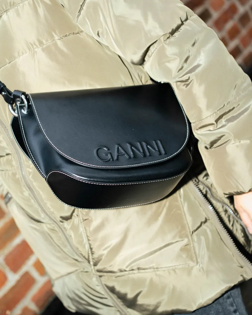 Large Saddle Bag - Black