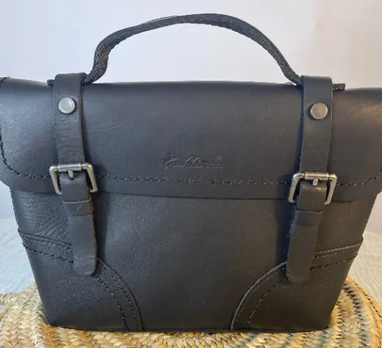 Leather Buckle Bag