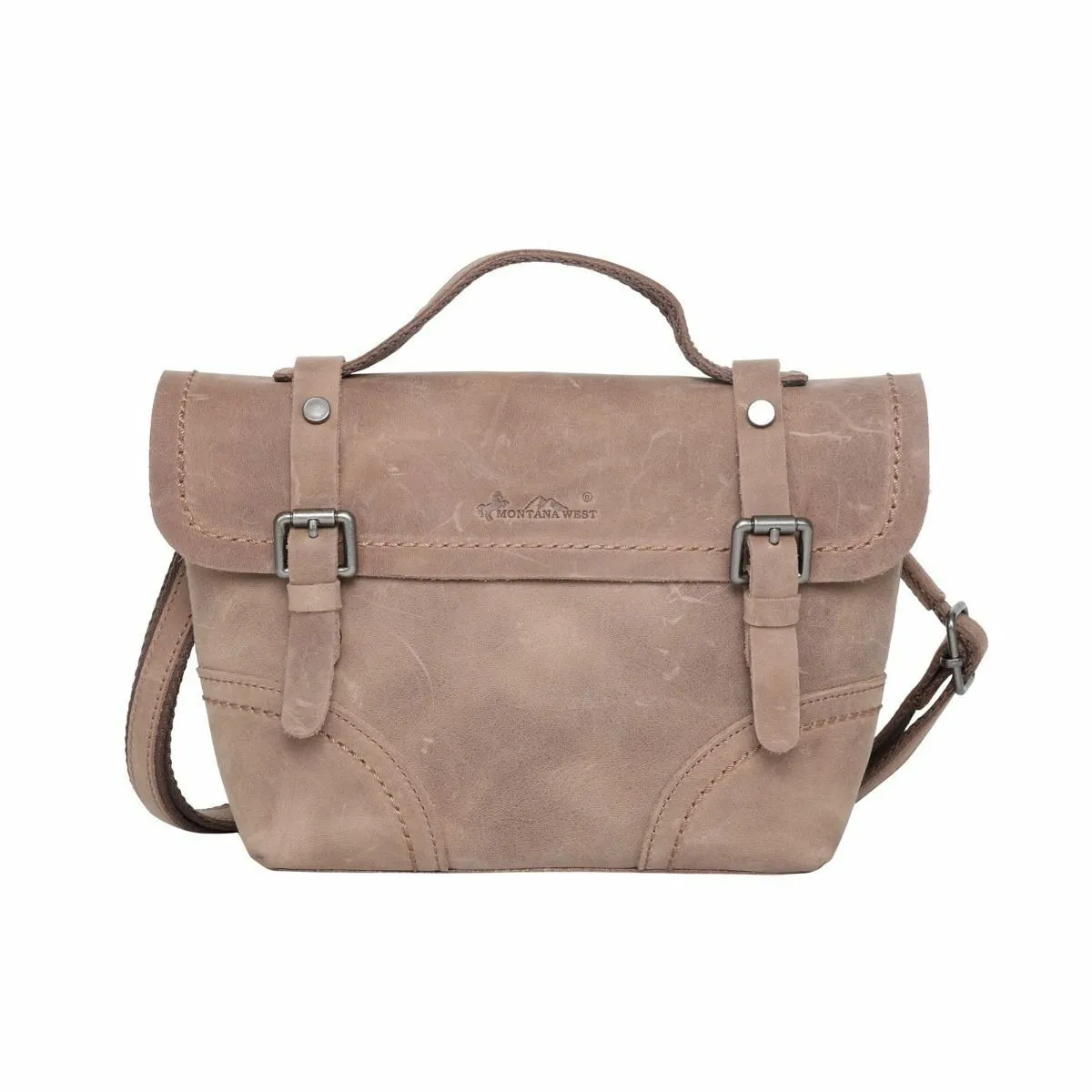 Leather Buckle Bag
