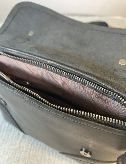 Leather Buckle Bag