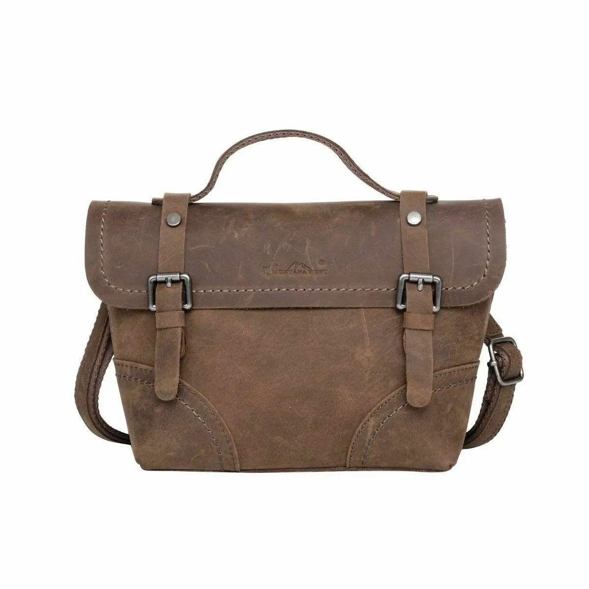 Leather Buckle Bag