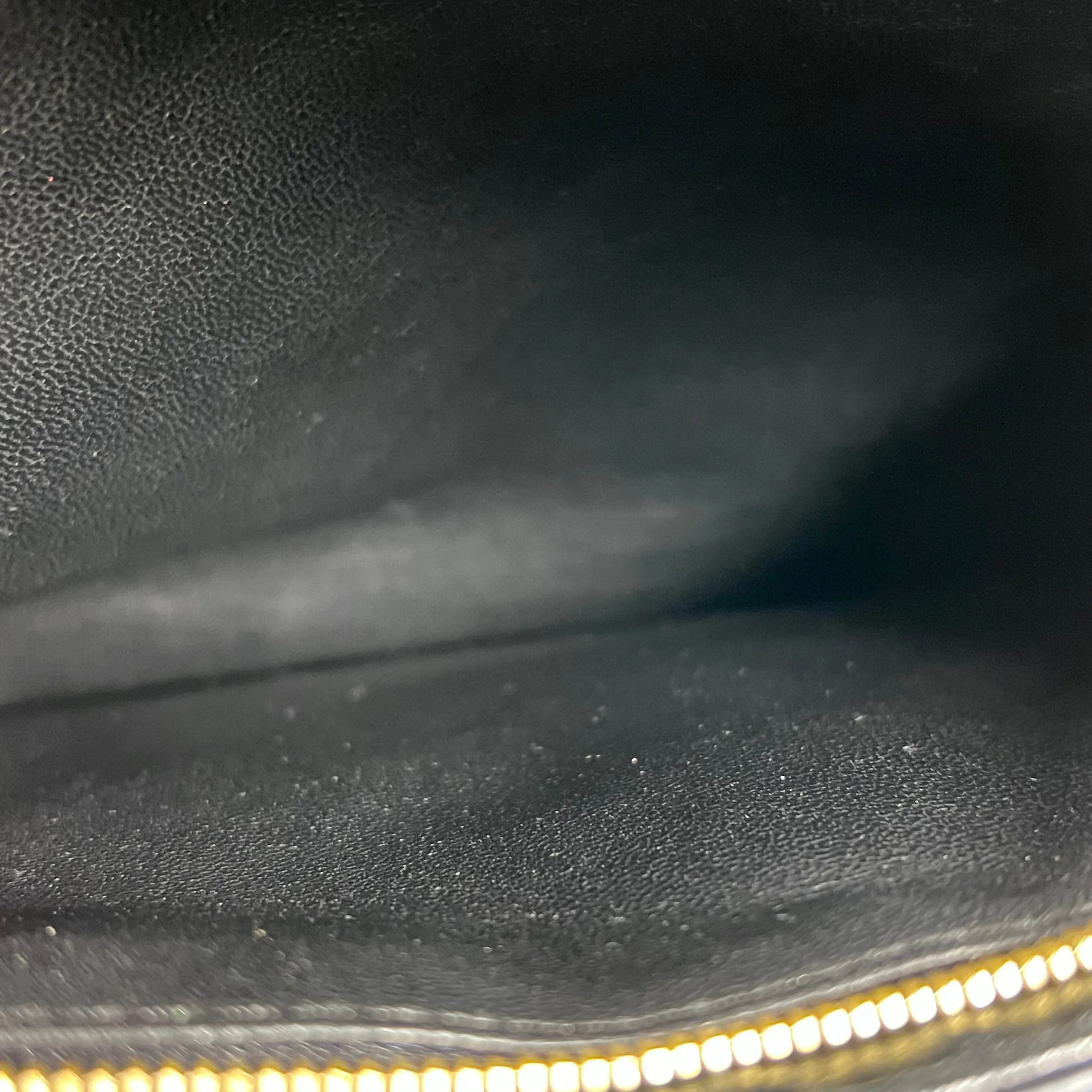 LOUIS VUITTON Malletage Pochette Black White Quilted Lambskin Shoulder Bag