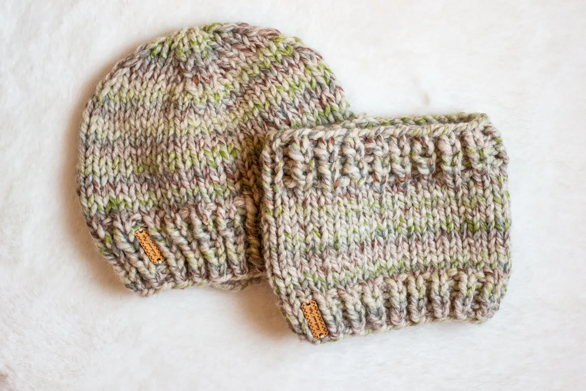 Matching Beanie & Cowl Set