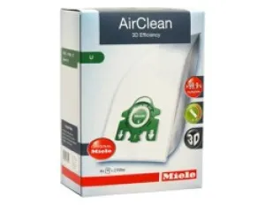Miele Airclean FilterBags Type U - 4 Pack