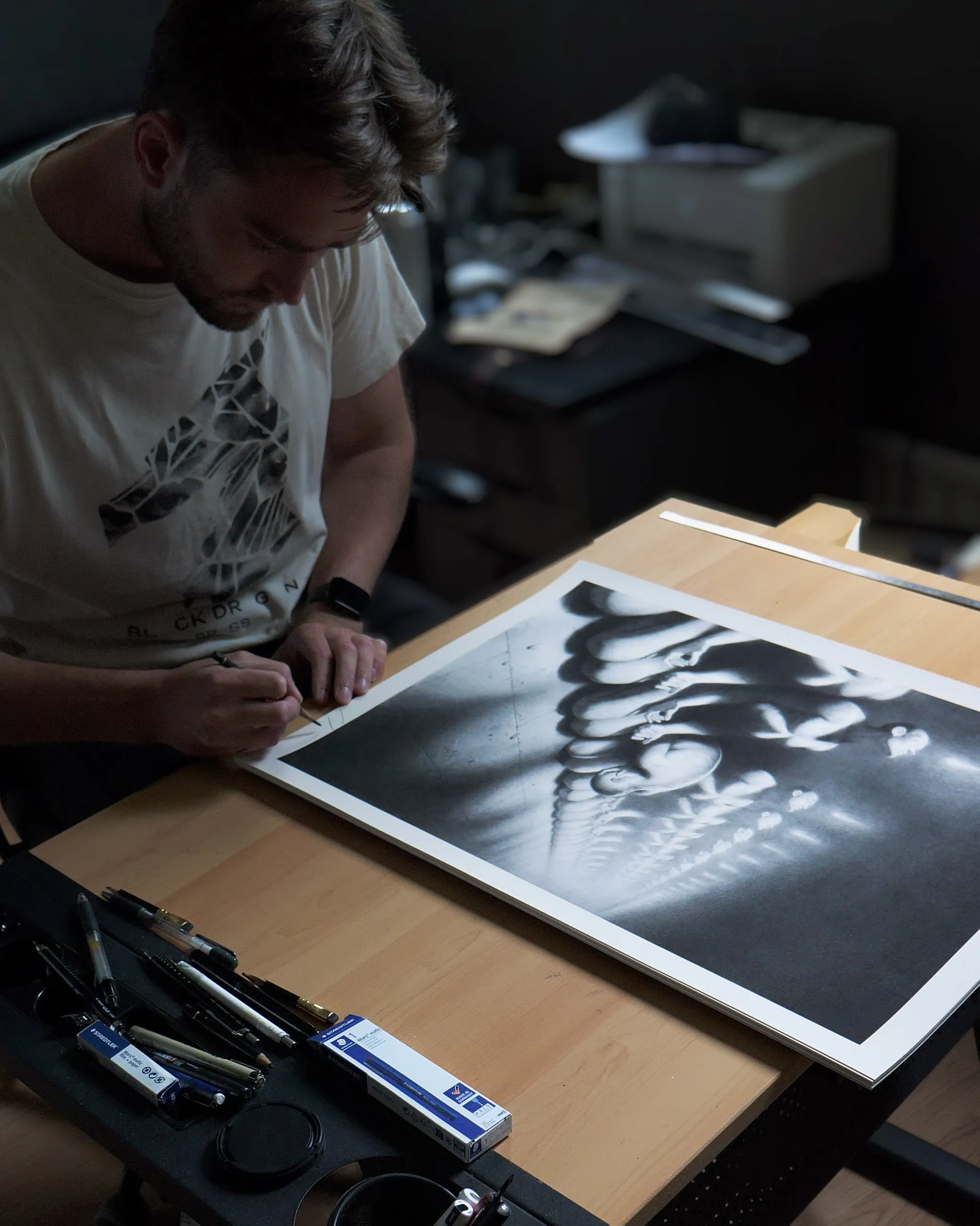 Miles Johnston - "Extinguished" Print