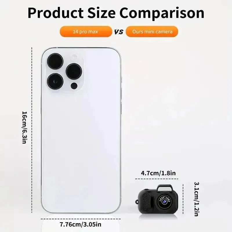 Mini Digital Camera Keychain