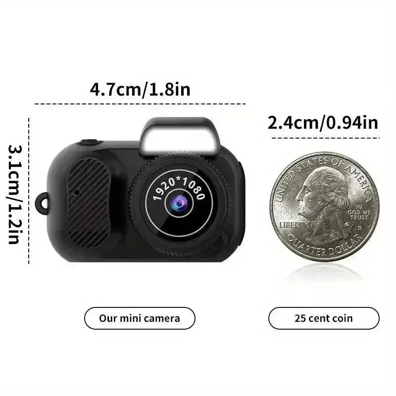 Mini Digital Camera Keychain