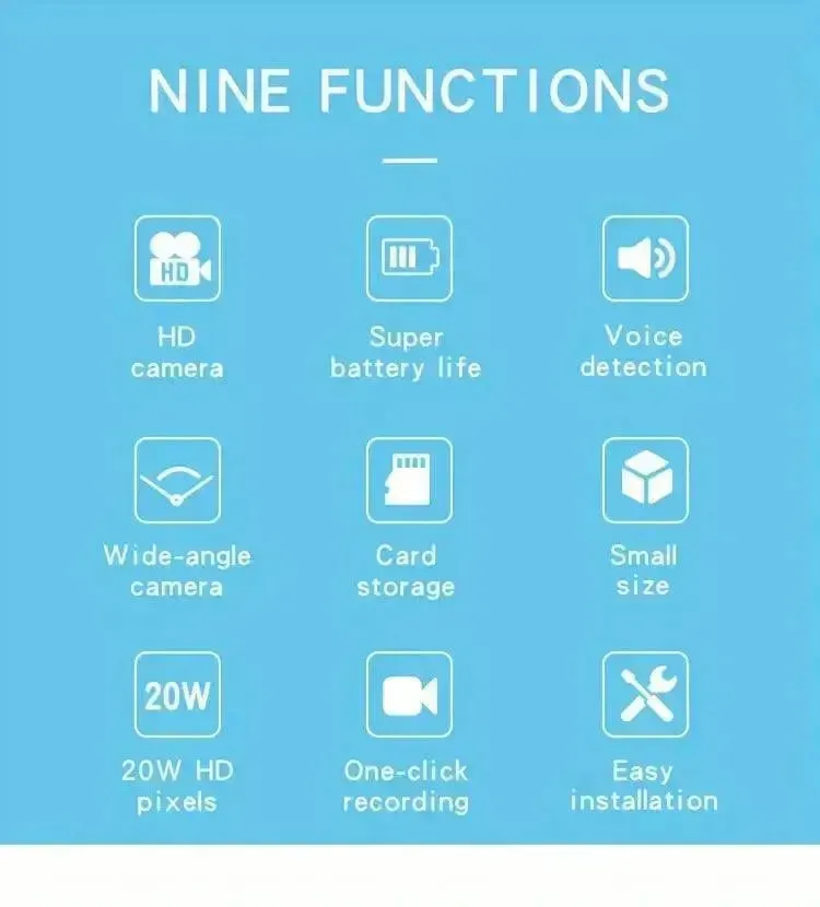 Mini Digital Camera Keychain