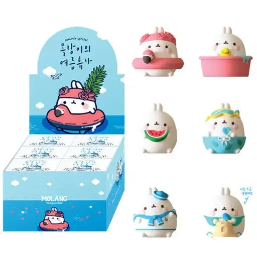 Molang Summer Vacation Figurine Limited Edition Blind Box