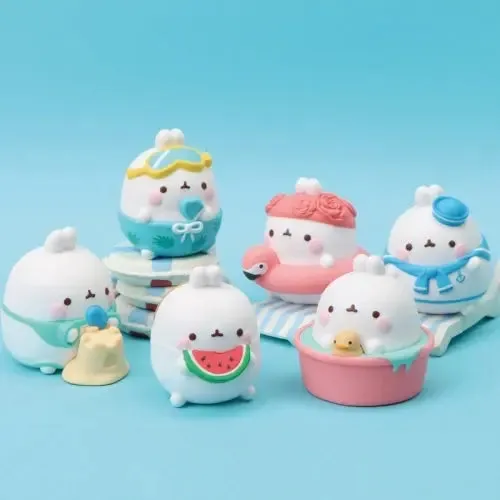Molang Summer Vacation Figurine Limited Edition Blind Box