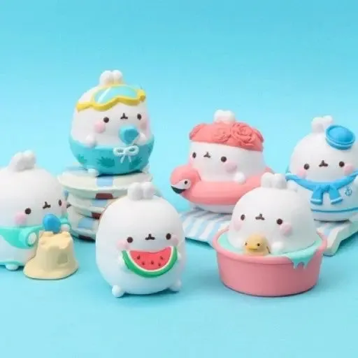 Molang Summer Vacation Figurine Limited Edition Blind Box