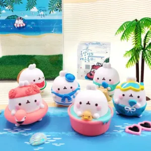 Molang Summer Vacation Figurine Limited Edition Blind Box