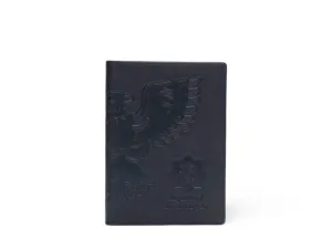 Murd333r.fm Nappa Passport Holder Black