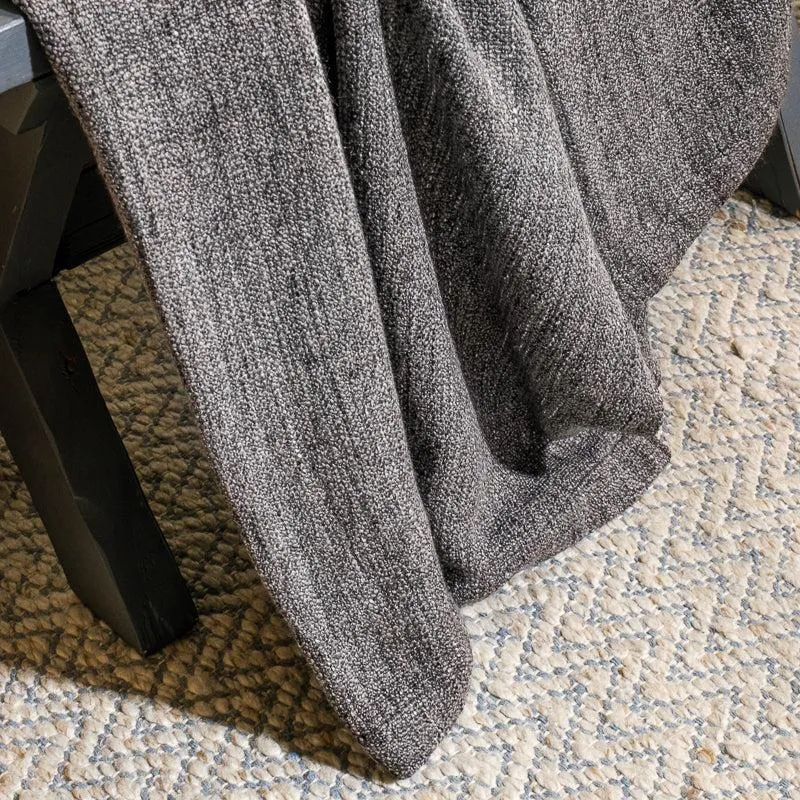 Nest Throw - Charcoal