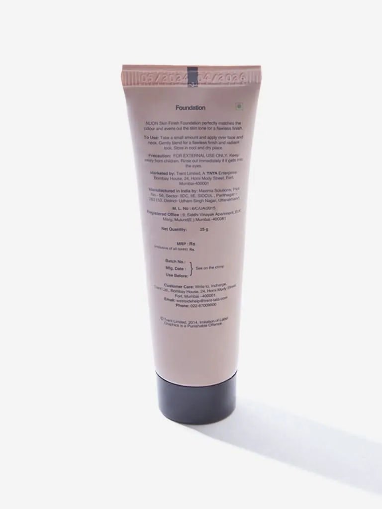 Nuon Skin Finish Espresso NU06 Liquid Foundation - 25 GM