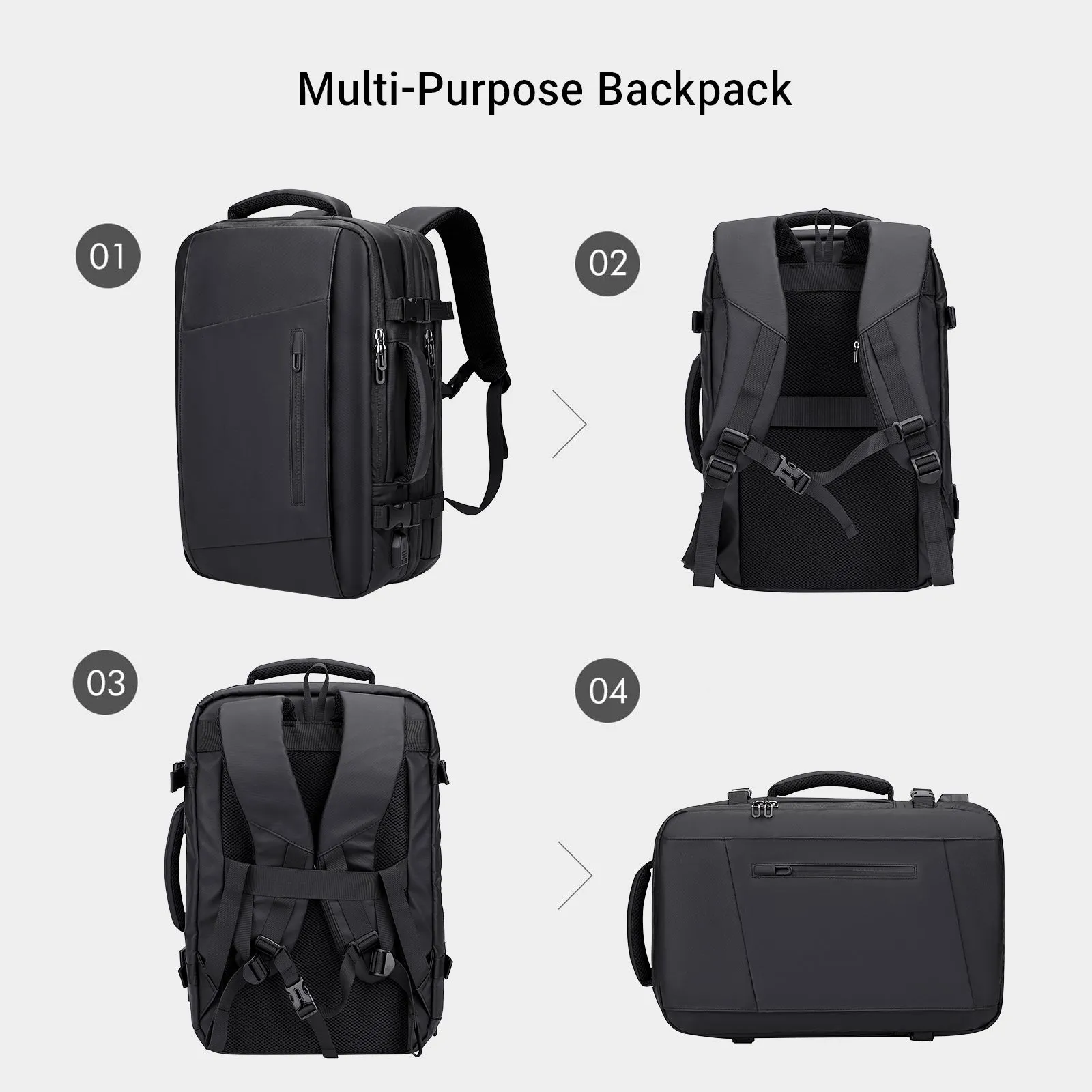 Nylon Water resistant Travel Backpack