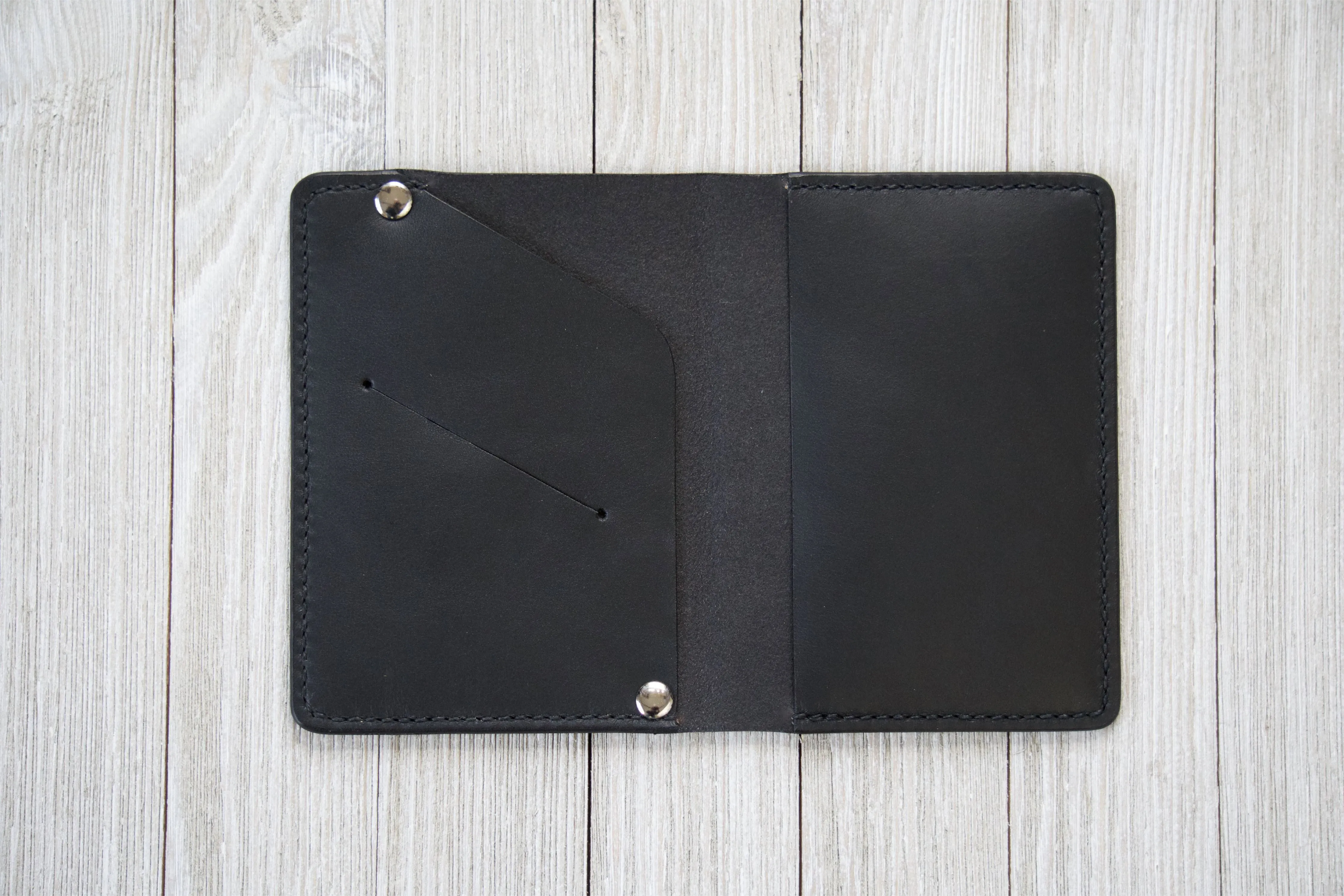 Passport Wallet In Black