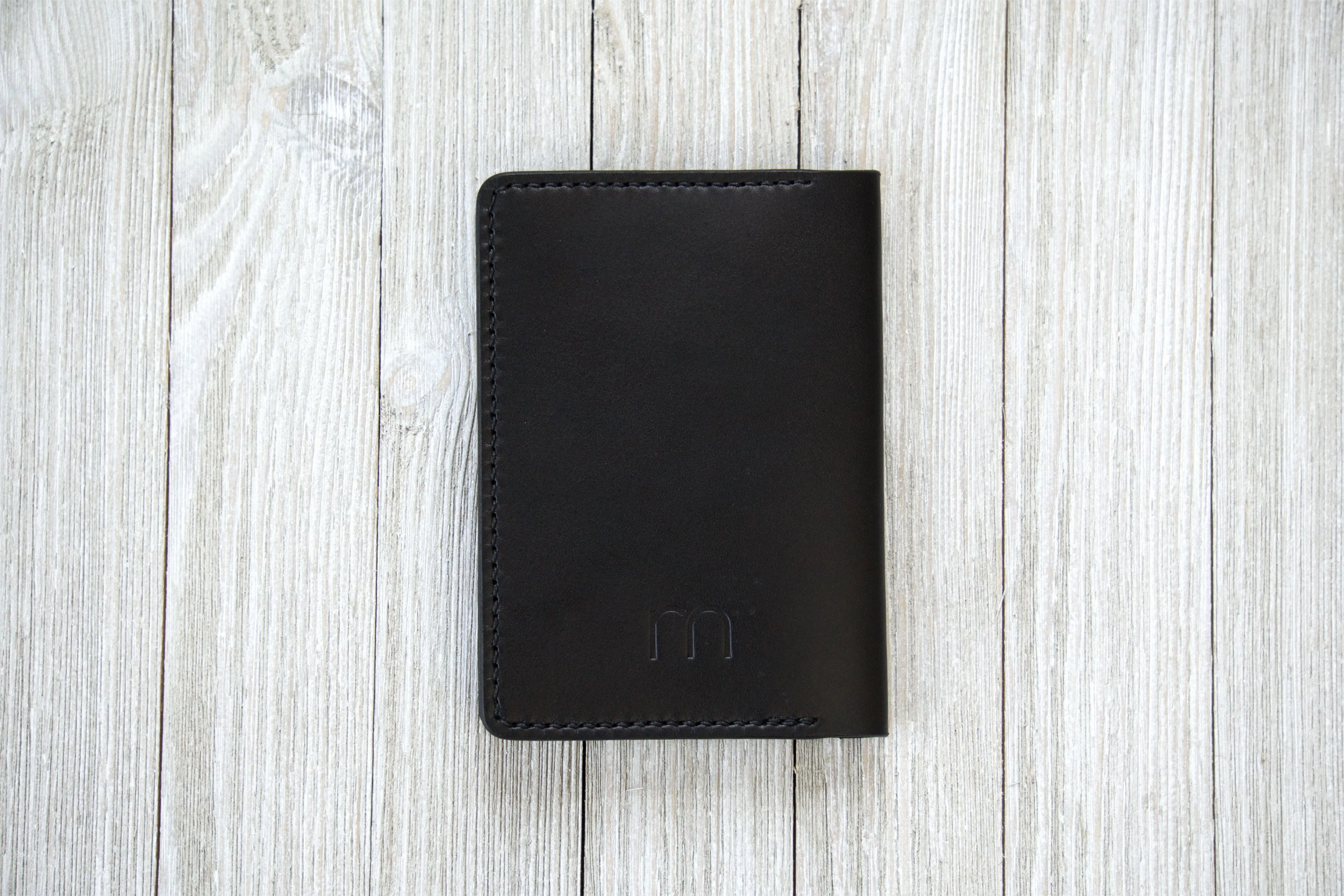 Passport Wallet In Black