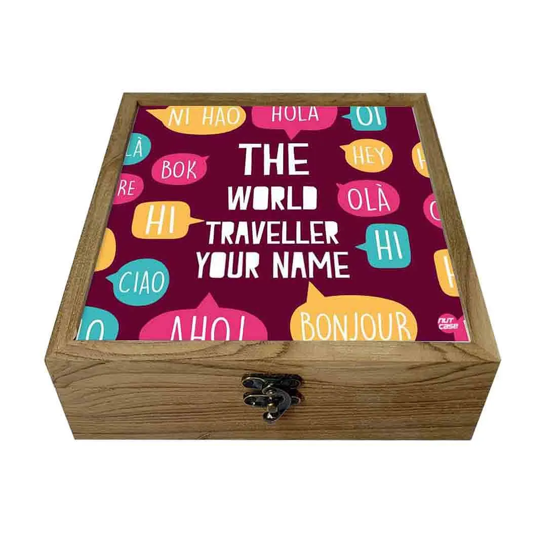 Personalized Passport Cover Combo - The World Traveller