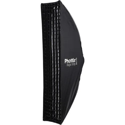 Phottix Raja Strip Softbox with Grid 30x140cm or 12x55 Inches