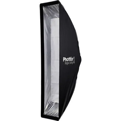 Phottix Raja Strip Softbox with Grid 30x140cm or 12x55 Inches