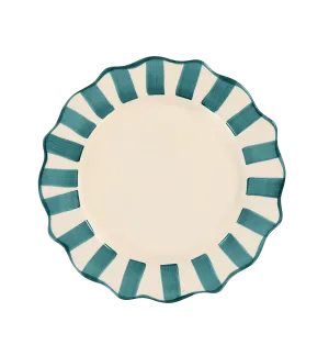 Pine Scalloped Dinner Plate