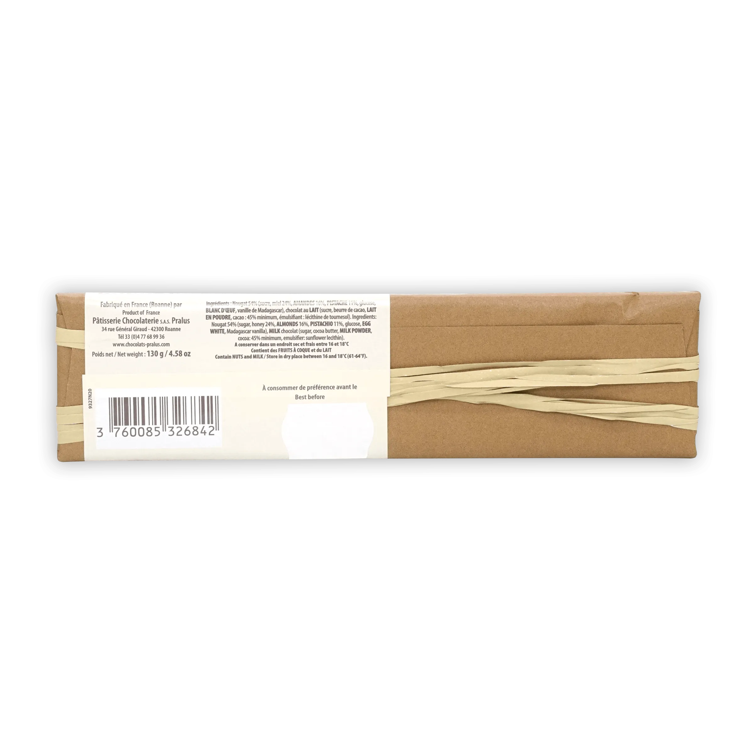 Pralus Infernale Nougat Bar