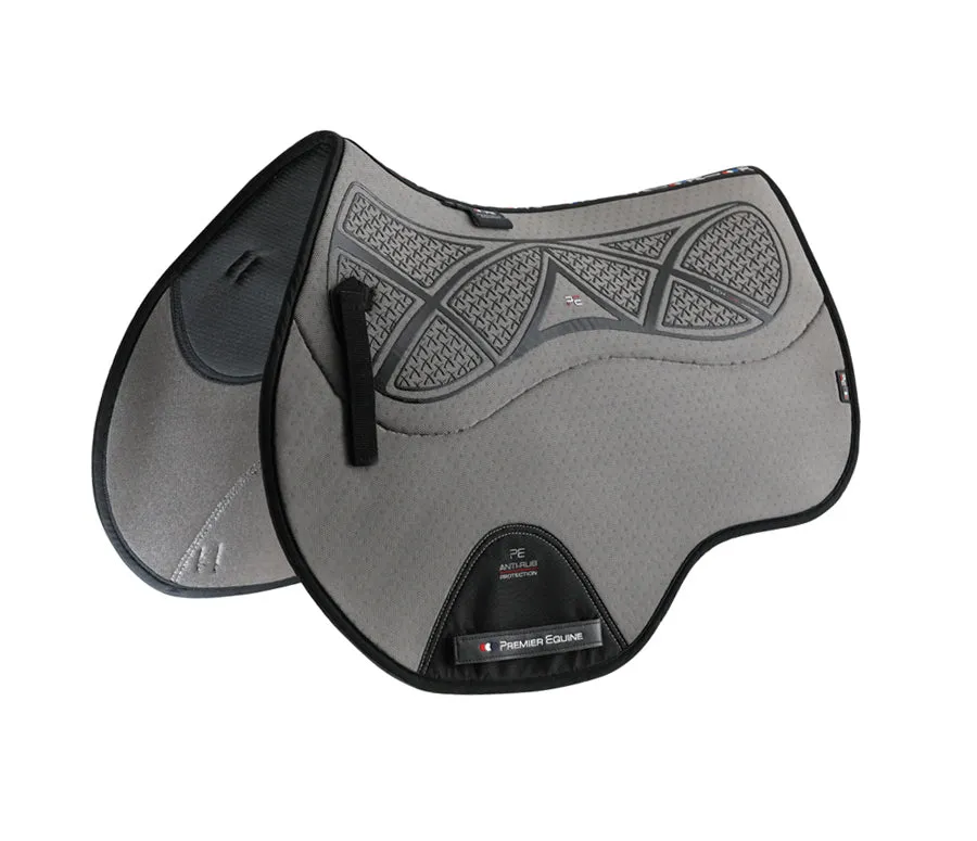 Premier Equine Close Contact Airtechnology Anti Slip GP/ Jump Square saddle pad