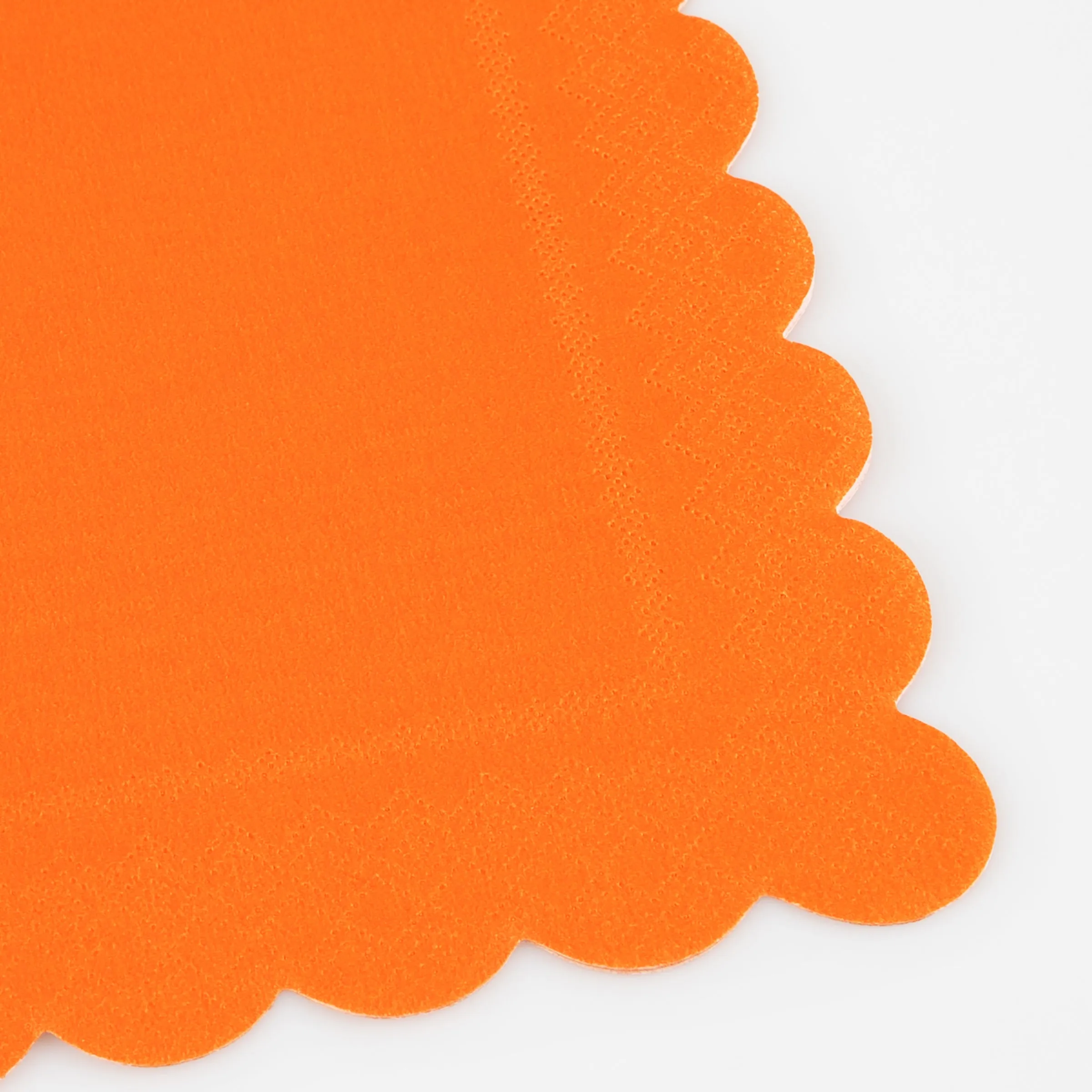 Pumpkin Orange Large Napkins (x 16)