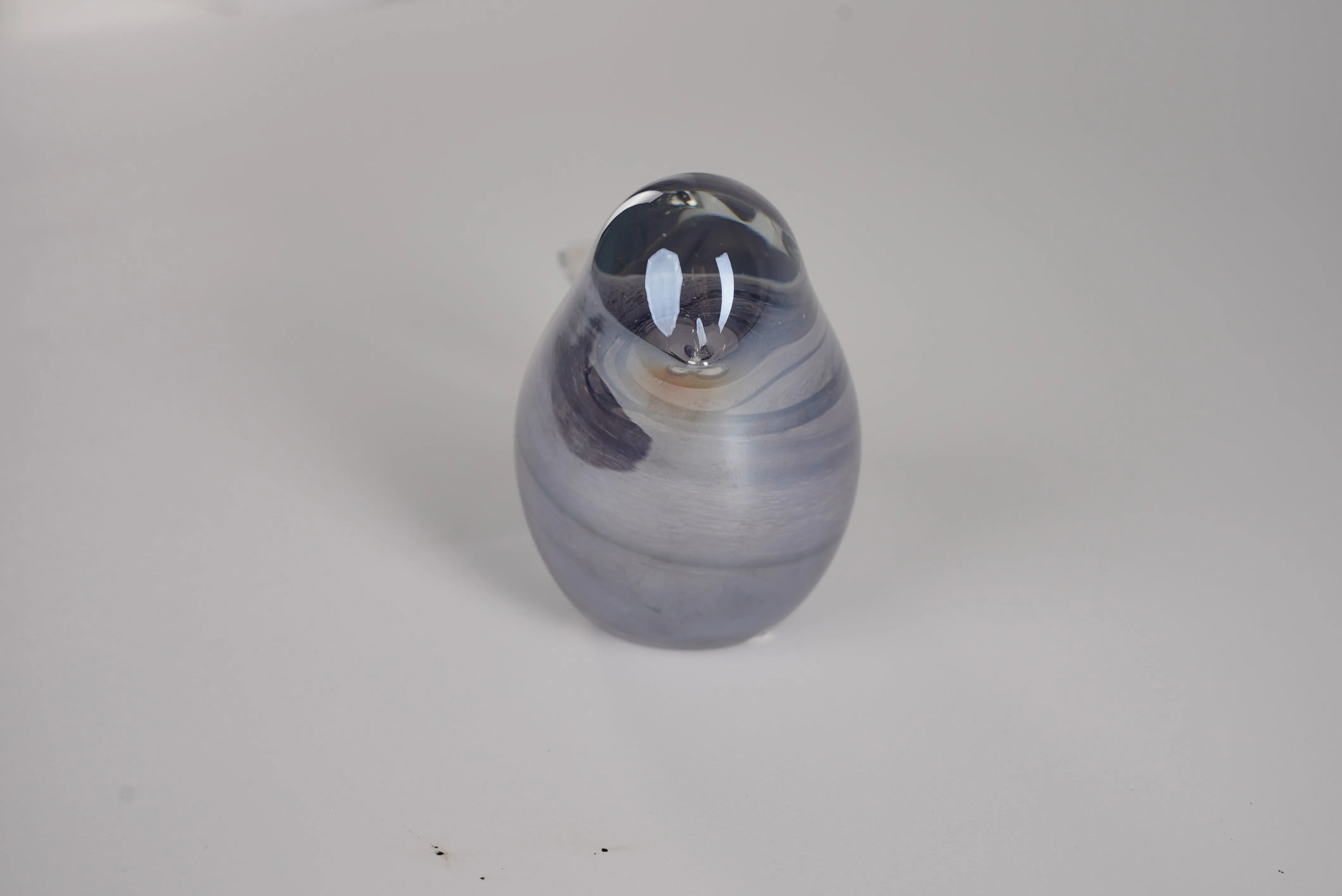 Purple Luster Glass Bird