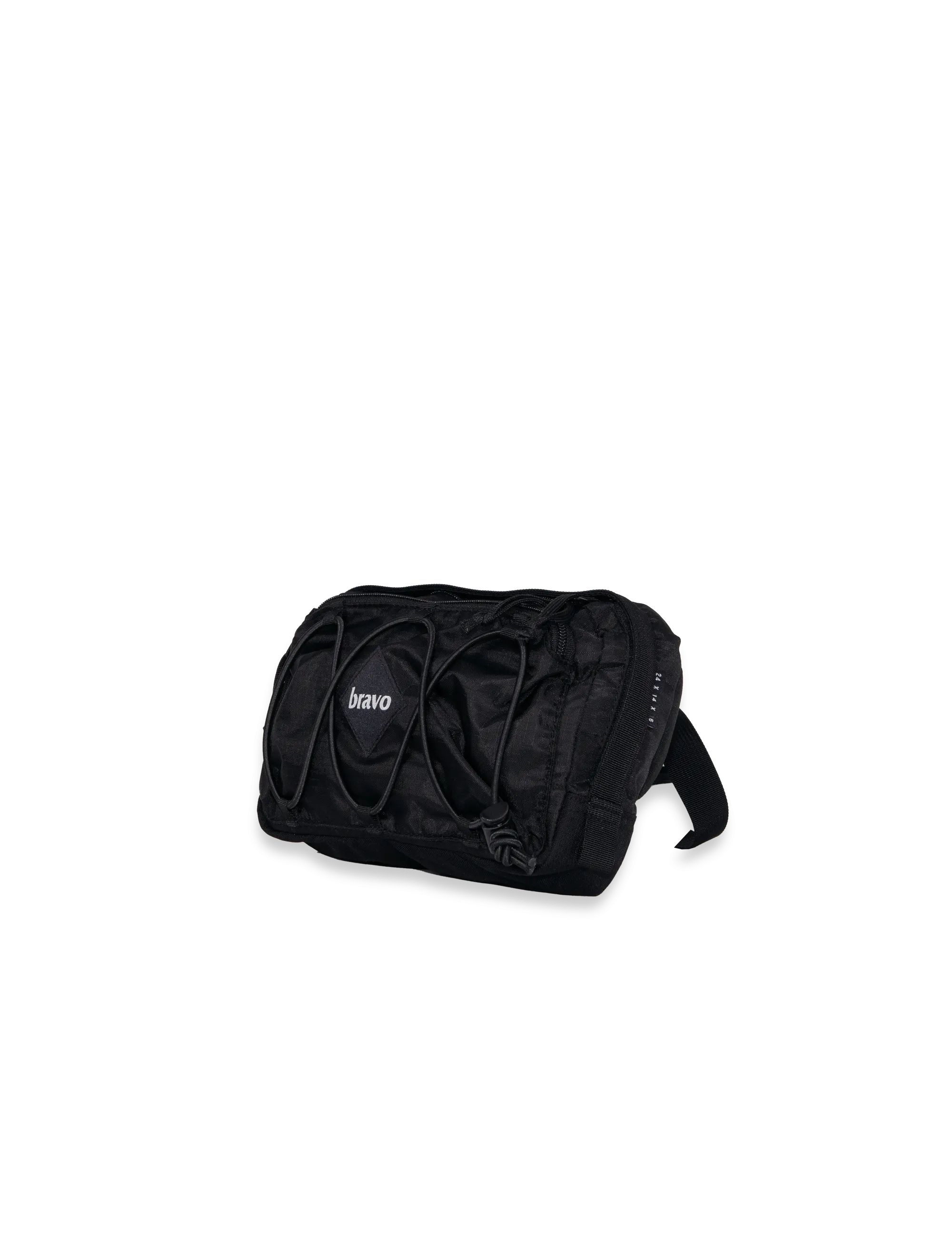QUARTER BLOCK I (RIPSTOP / BLACK)