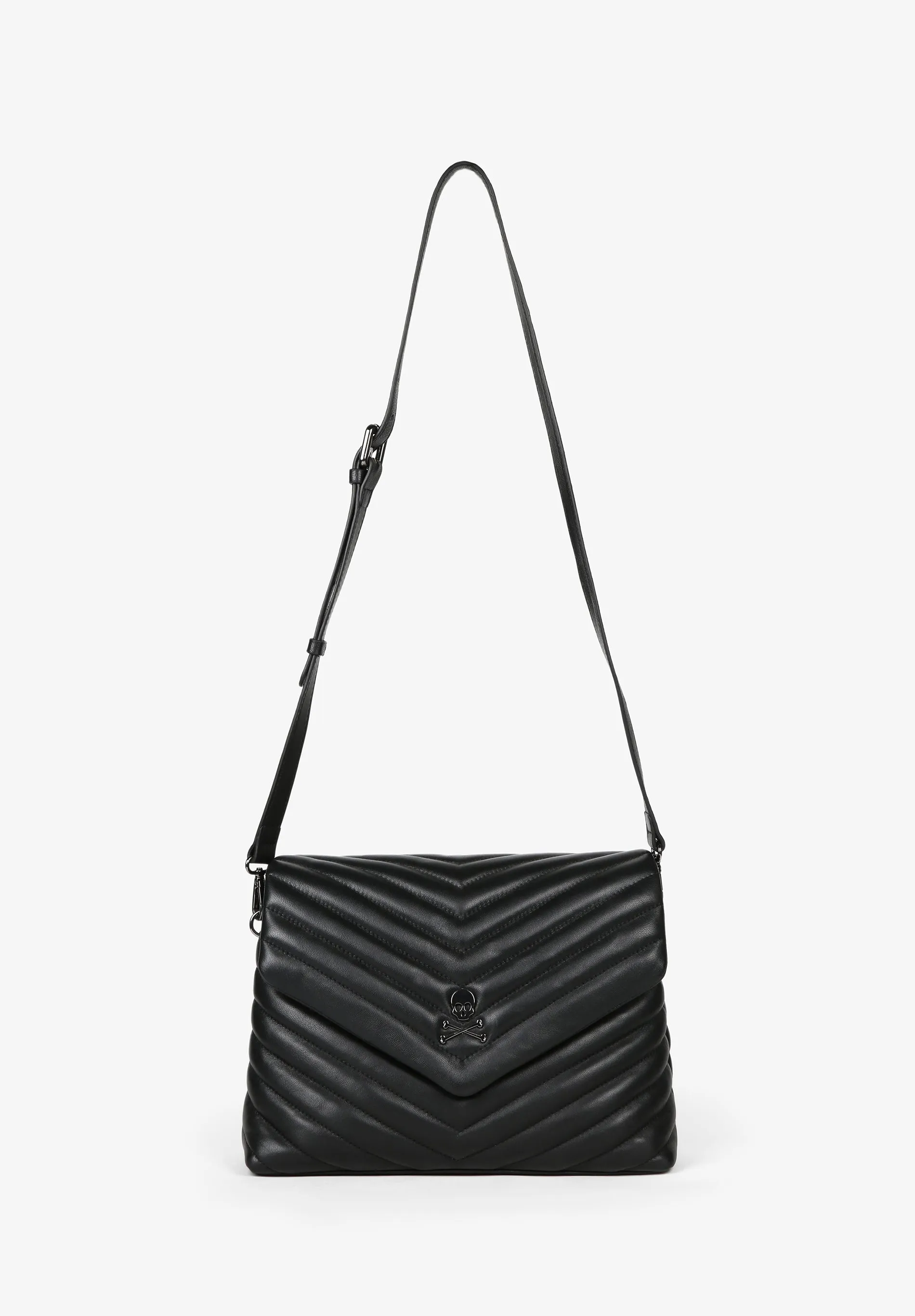 QUILTED LEATHER CROSSBODY BAG