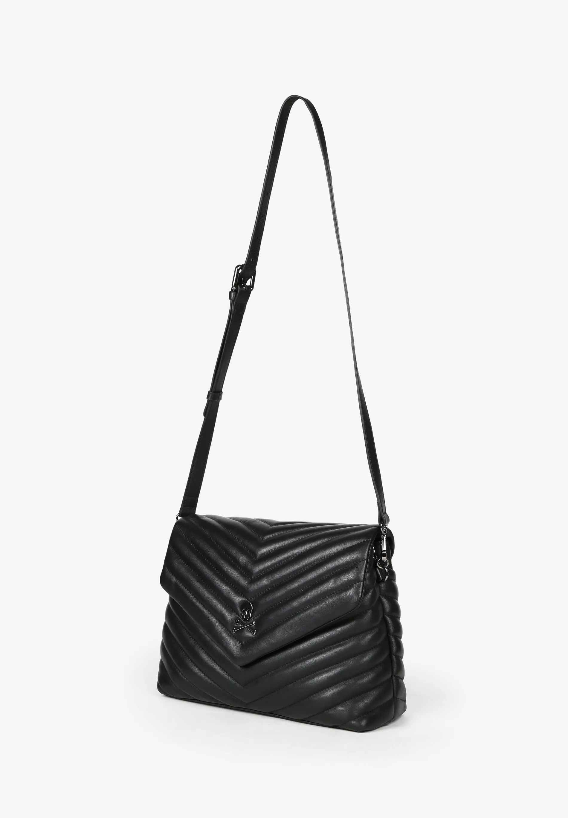 QUILTED LEATHER CROSSBODY BAG