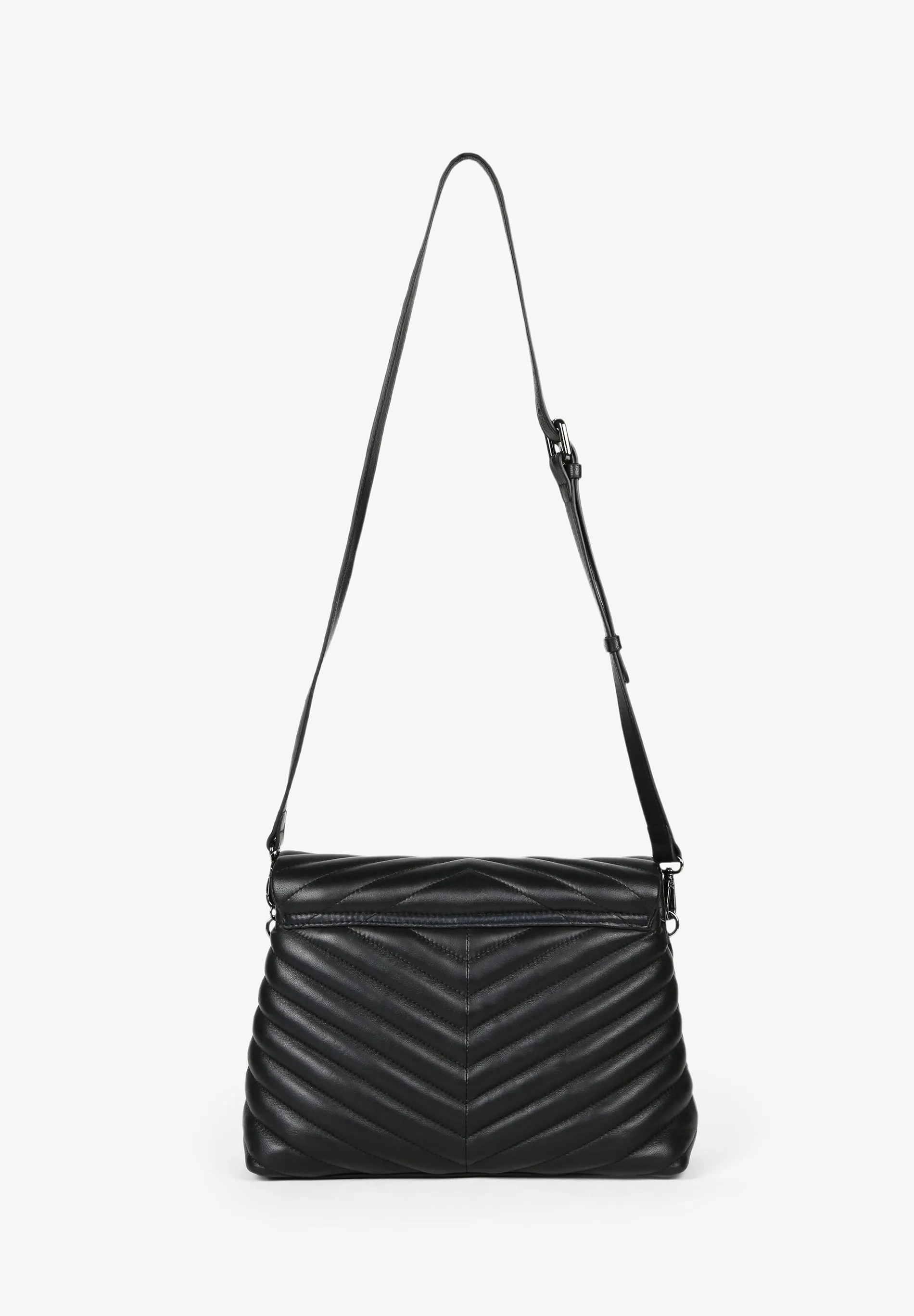 QUILTED LEATHER CROSSBODY BAG