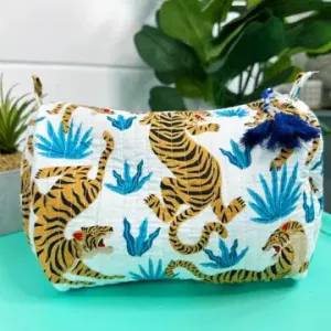 Quilted Makeup Bag