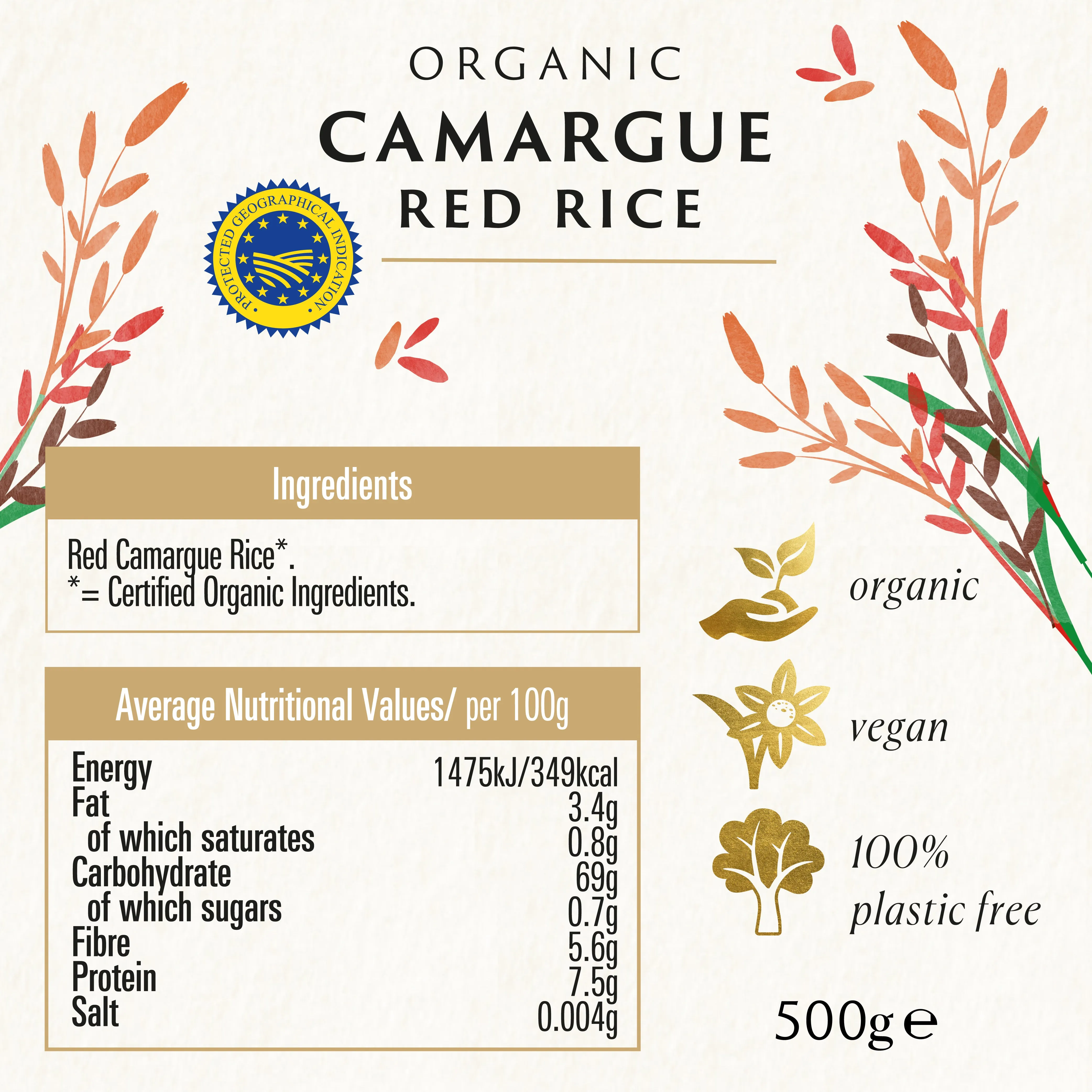 RED CAMARGUE RICE