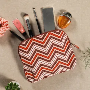 Red Color Cotton Utility Bag