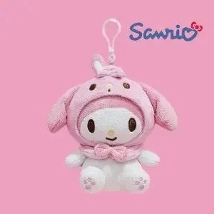 Sanrio New Costume Friends Plush Key Chain Bag Charm