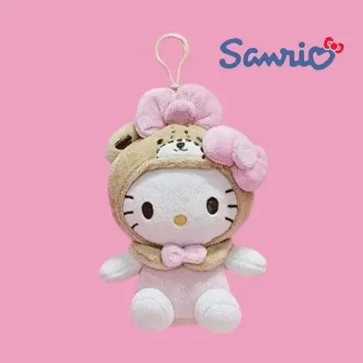 Sanrio New Costume Friends Plush Key Chain Bag Charm